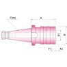 Mandrin de taraudage à changement rapide DIN2080 SA30.