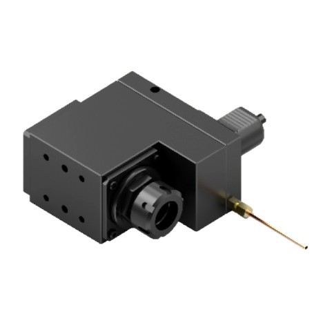 P/O motorisé VDI DIN1809 radial indirect à droite - arrosage interne