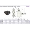 P/O motorisé VDI DIN5480 radial direct à gauche