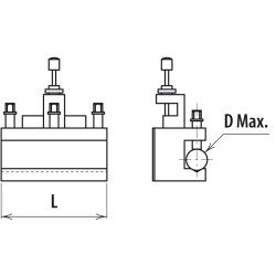 P/O en vé Type B - pour Quick-Tool